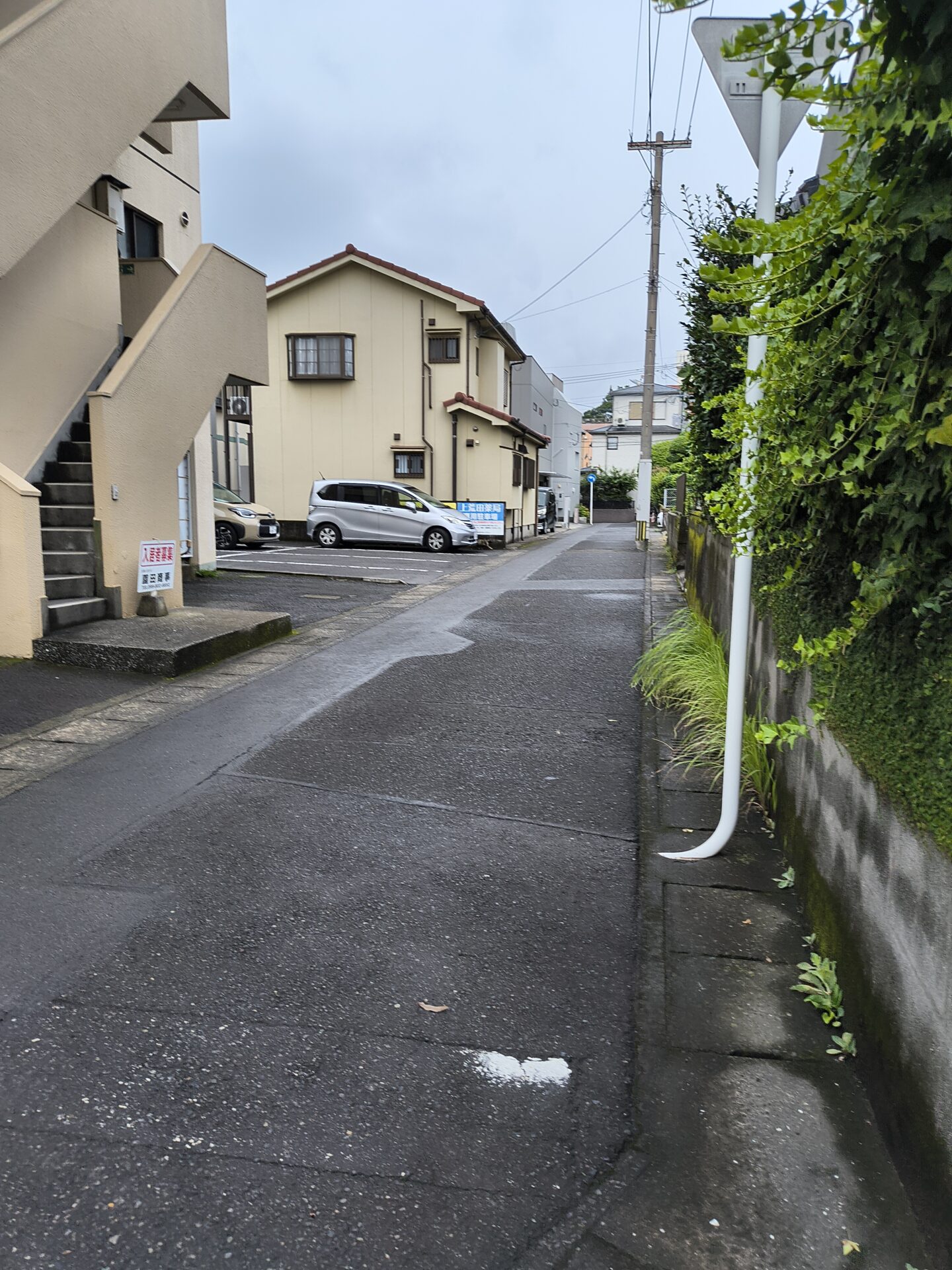 前面道路