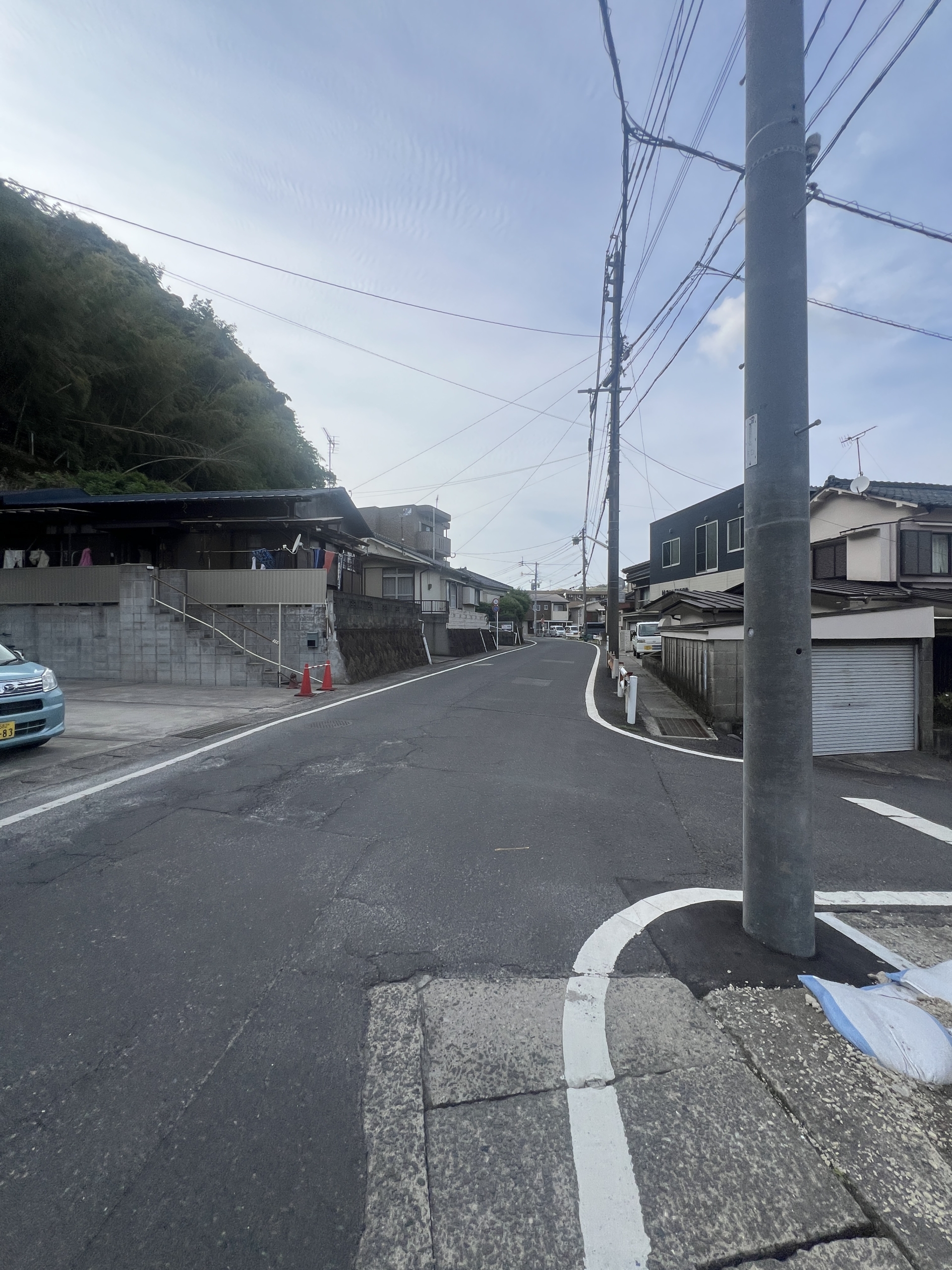 前面道路
